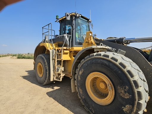 Tint on Industrial Earth Mover